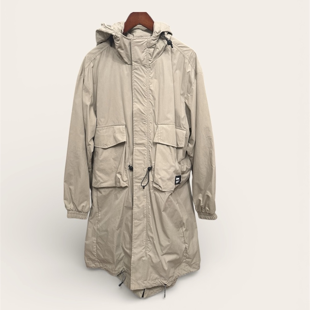 Zara Men's Sand pocket parka - Picture 2 of 7
